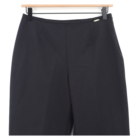 St. John Sport Essentials By Marie Gray Womens Stretch Side Zip Black Pants Sz 4 - Picture 3 of 8